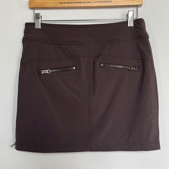 Athleta Jenner Skort in Slate Style Mini Light Purple Plum Skirt Size 2 - Picture 4 of 7